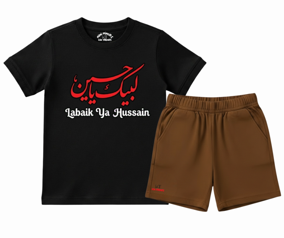 Labaik Ya Hussain D2 Shorts Set
