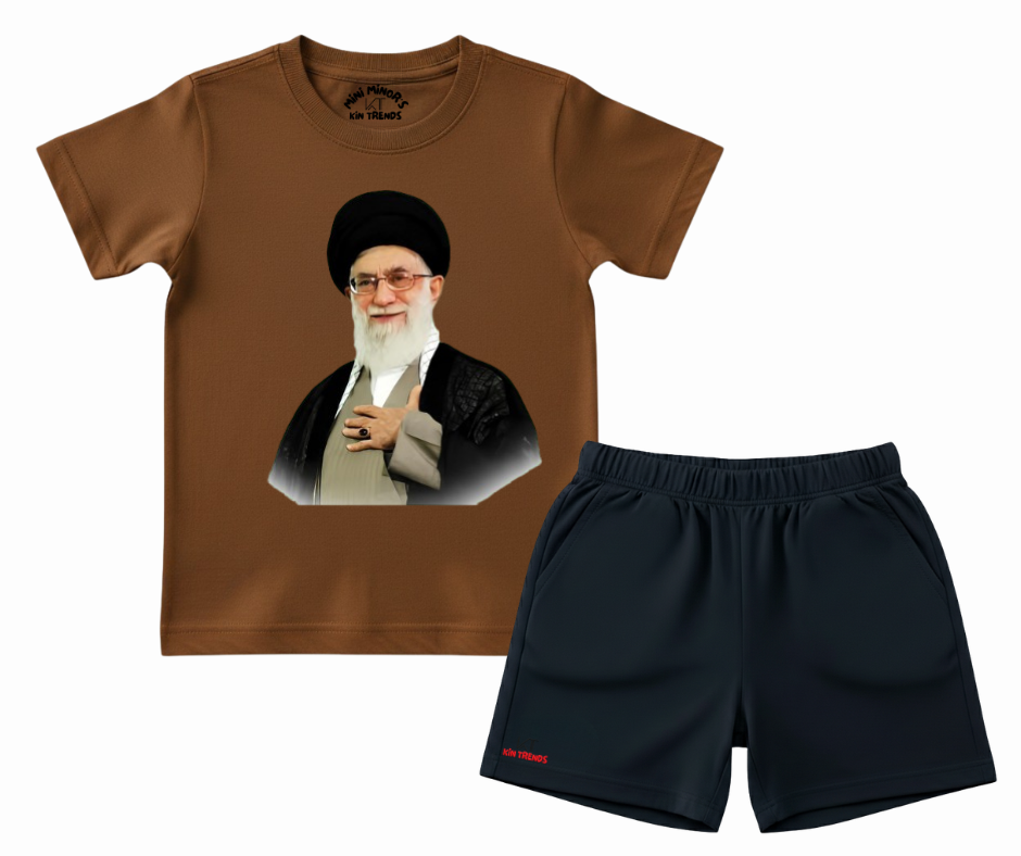 Great Ayatollah Ali Khamenei Shorts Set