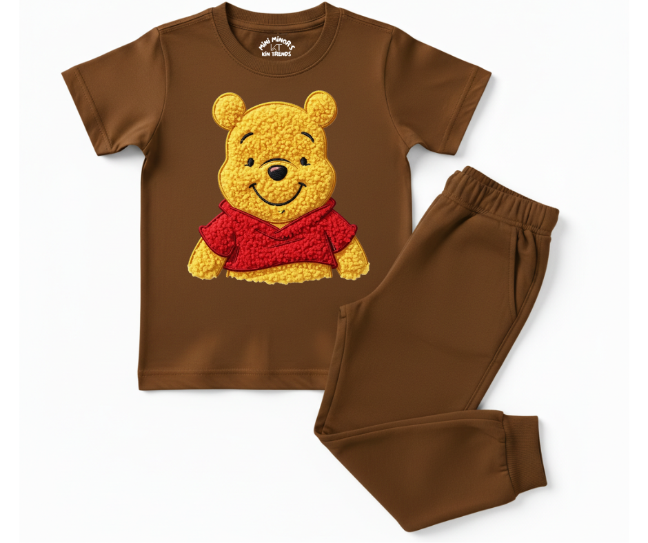 WTP Tracksuit (Not Embroidered) Kids T shirt and trouser | Mini Minors Kin Trends | Kintrends