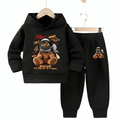 NASA Space Fleece Hoodie Tracksuit - Kin Trends