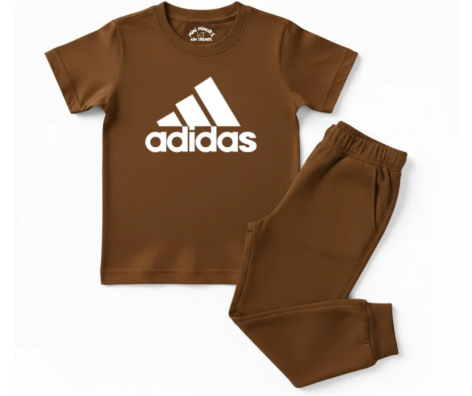 Addi D1 Tracksuit | Kids T shirt and trouser | Mini Minors Kin Trends | Kintrends