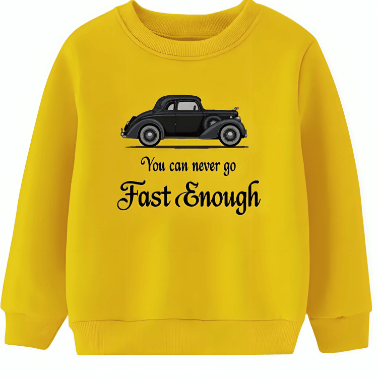 Fast Enough Fleece Sweatshirt - Kin Trends