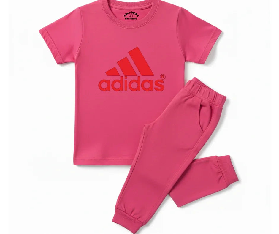 Addi D1 Tracksuit | Kids T shirt and trouser | Mini Minors Kin Trends | Kintrends