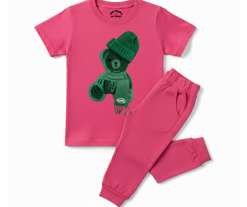 Greeny bear Tracksuit