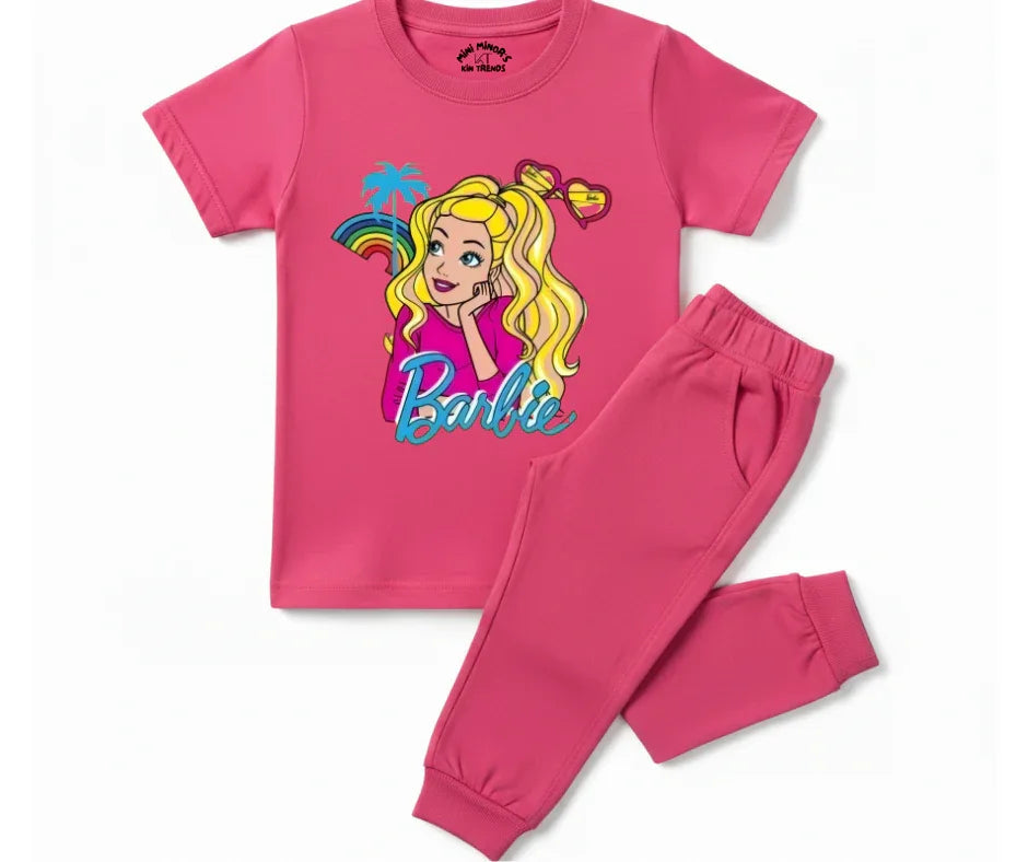 Relaxing Barbie Summer Tracksuit - Kin Trends