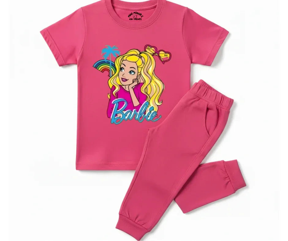 Relaxing Barbie Summer Tracksuit - Kin Trends