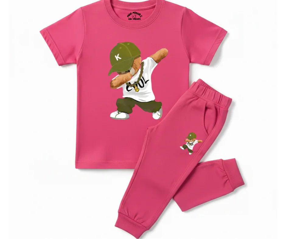 The Swag Bear Tracksuit | Mini Minors Kintrends
