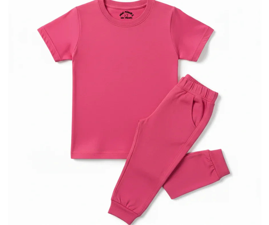 Plain Color Tracksuits for boys and girls | Mini Minors Kintrends