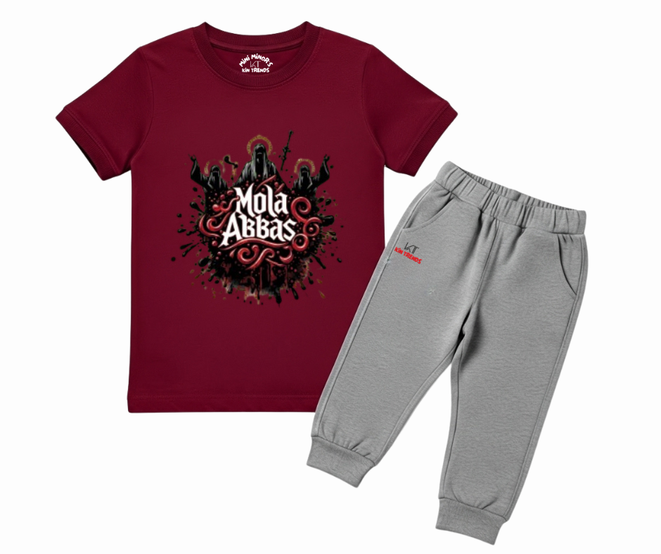 Mola Abbas (A.S) T Shirt & Trouser | Summer Tracksuit