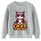Not Lazy Fleece Sweatshirt - Kin Trends