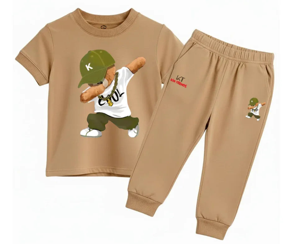 The Swag Bear Tracksuit | Mini Minors Kintrends