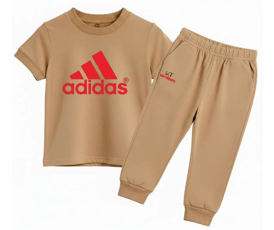 Addi D1 Tracksuit | Kids T shirt and trouser | Mini Minors Kin Trends | Kintrends