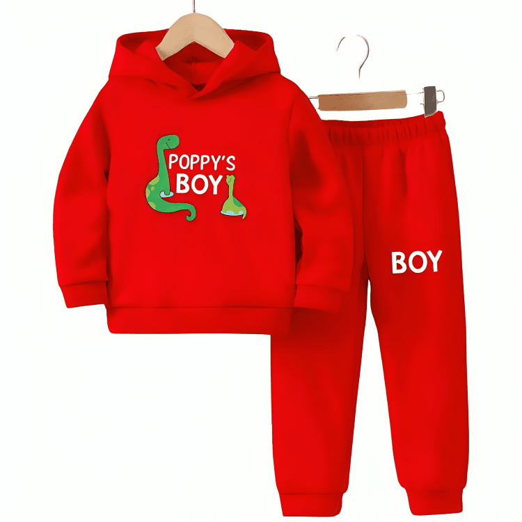 Poppy's Boy Hoodie Tracksuit - Kin Trends