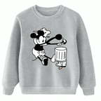Mickey With Drum Warm Fleece Hoodie - Kin Trends