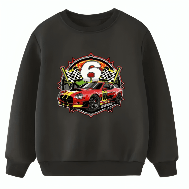 Racing Fleece Sweatshirt - Kin Trends