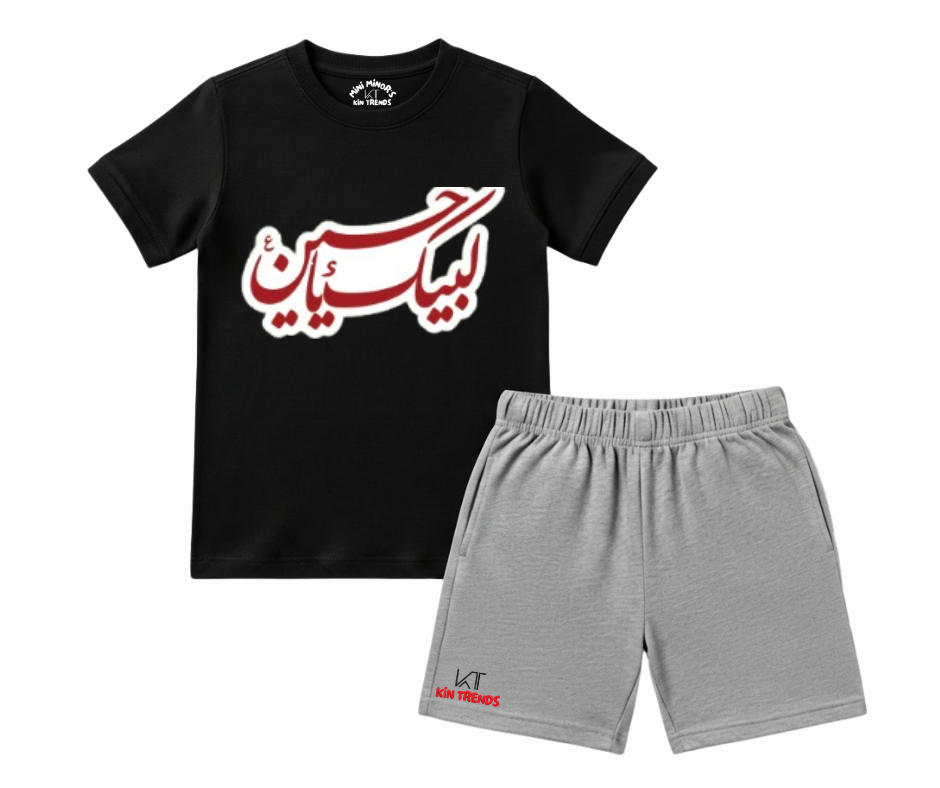 Labaik Ya Hussain D1 Shorts Set