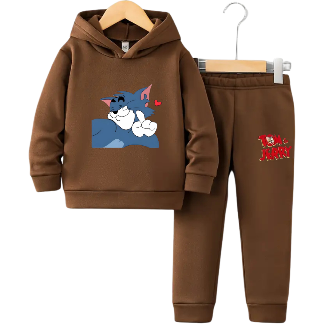 Tom & Jerry D1 Hoodie Tracksuit (Premium)