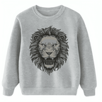 Lion Roar Fleece Sweatshirt - Kin Trends