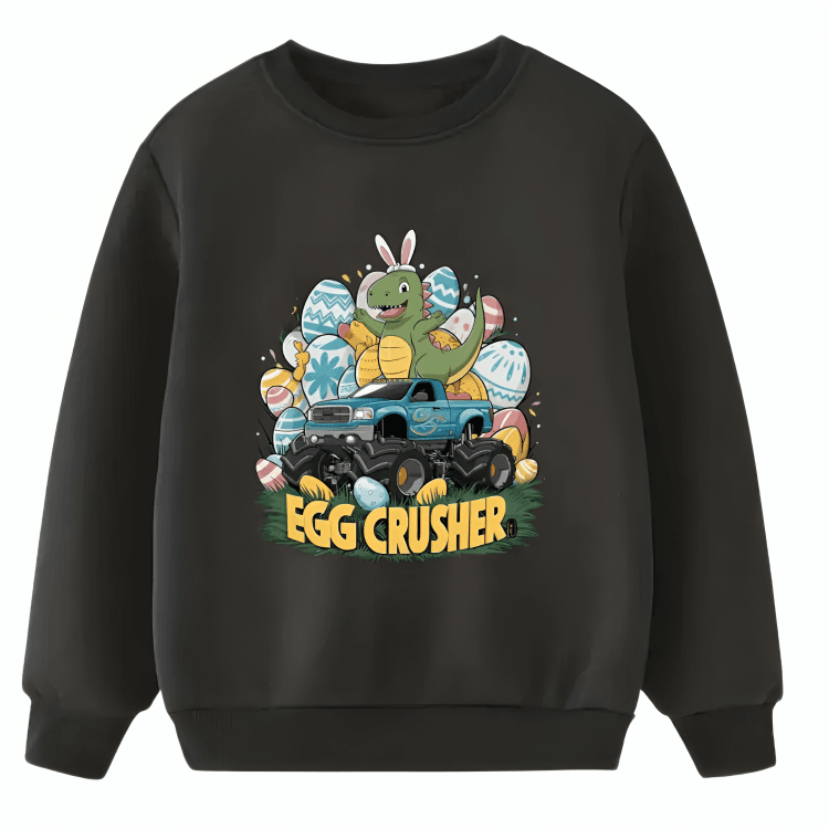 Dino Egg Crusher Sweatshirt - Kin Trends