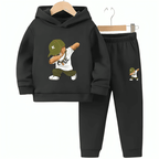 Cool Bear Fleece Hoodie Tracksuit - Kin Trends