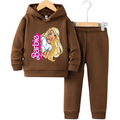 Premium Barbie Fleece Hoodie Tracksuit