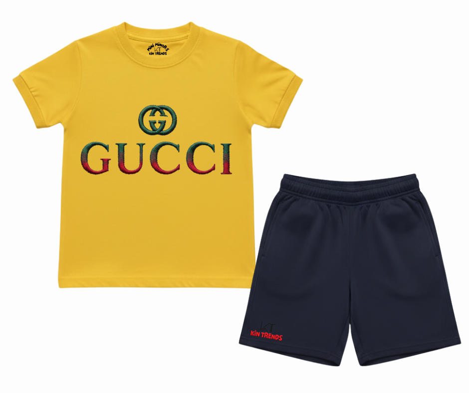 Guci Shorts Set (Not Embroidered)