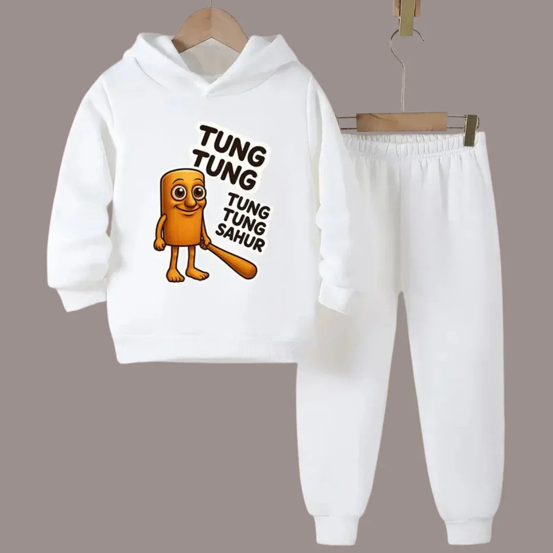 Tung Tung Sahur Hoodie Tracksuit - Kin Trends