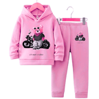 Street Rider Fleece Hoodie Tracksuit - Kin Trends