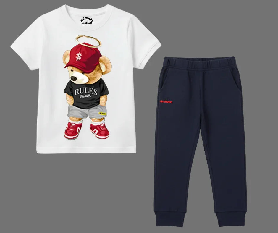 Sneaker Bear Summer Tracksuit | Mini Minors Kintrends