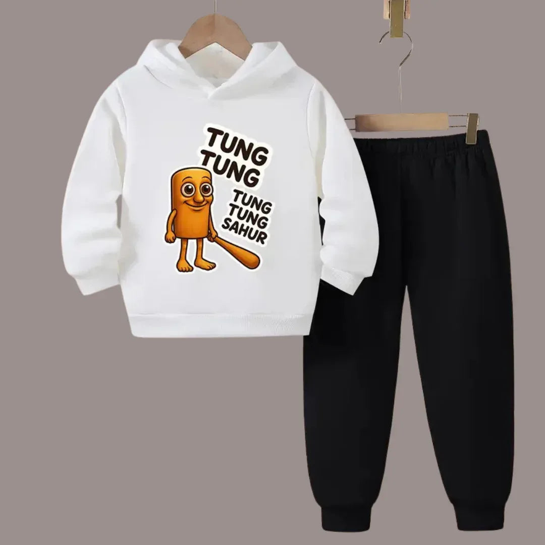 Tung Tung Sahur Hoodie Tracksuit - Kin Trends