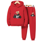 Street Rider Fleece Hoodie Tracksuit - Kin Trends