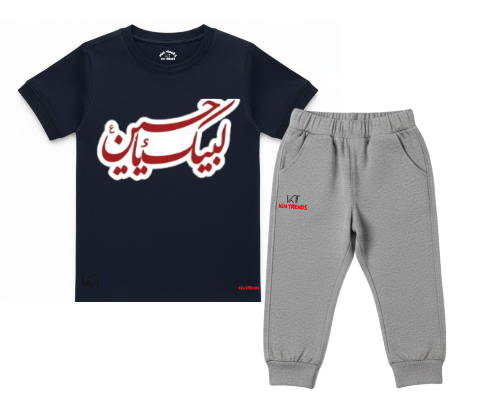Labaik Ya Hussain AS D1 T Shirt & Trouser | Summer Tracksuit