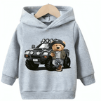 Jeep Bear Fleece Hoodie - Kin Trends