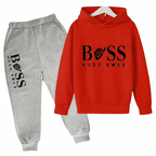Boss Fleece Hoodie Tracksuit - Kin Trends