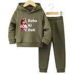 Baba Ki Doll Hoodie Tracksuit (Premium)