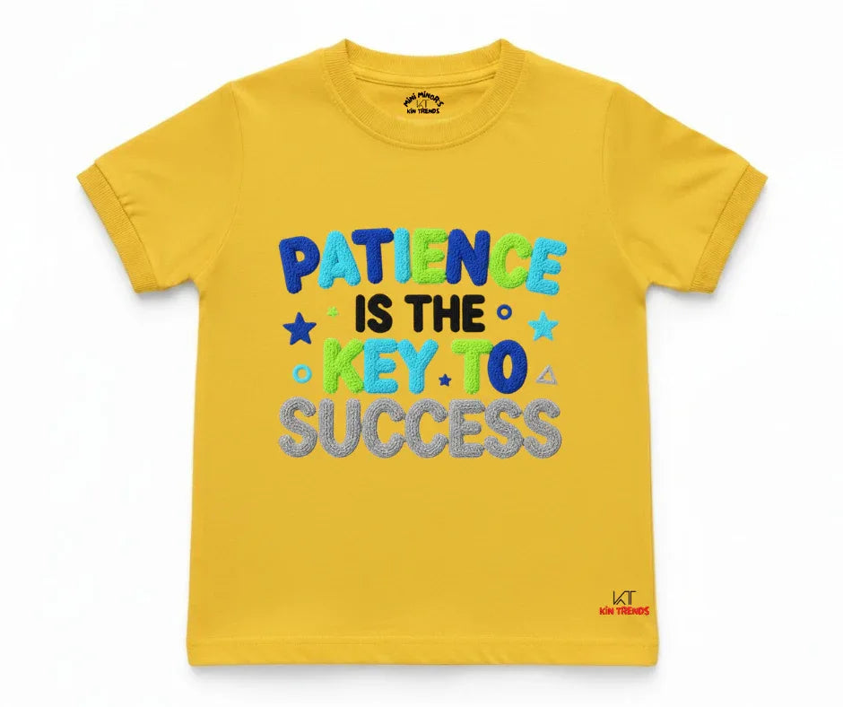 Premium Patience Tee (Not Embroidered) - Kin Trends