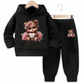 Beautiful Doll Fleece Hoodie Tracksuit - Kin Trends