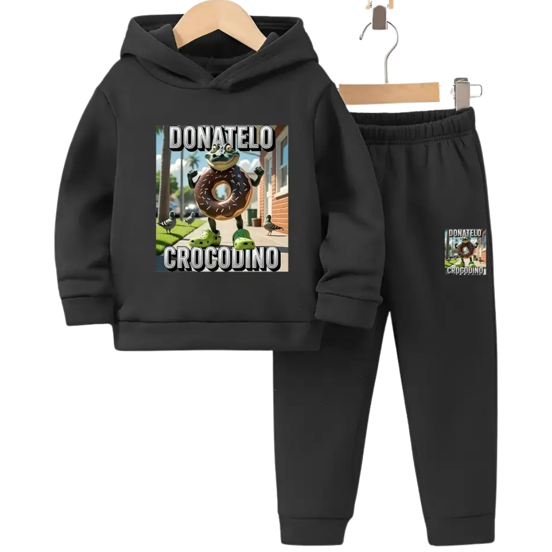 Donatelo Crocodino Hoodie Tracksuit
