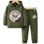 California Fleece Hoodie Tracksuit - Kin Trends