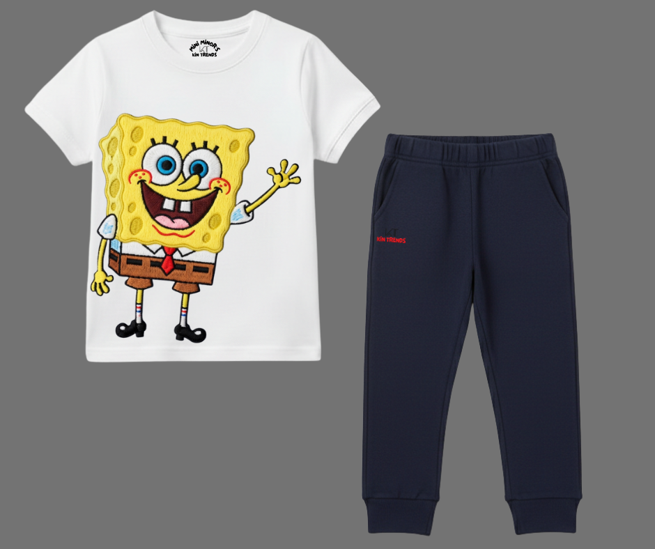 SpongeBob Summer Kids Tracksuit | Mini Minors Kintrends