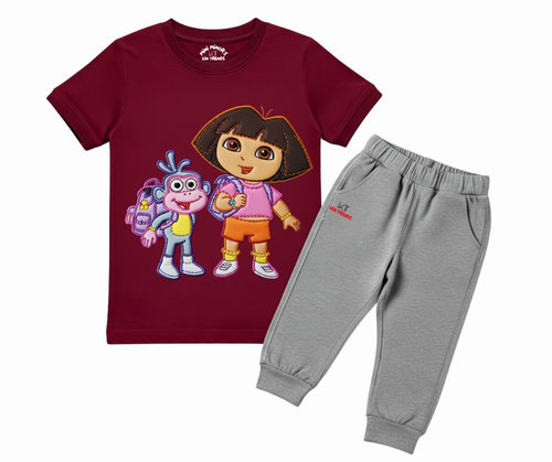 Dora Tracksuit (Not Embroidered) | Mini Minors Kin Trends