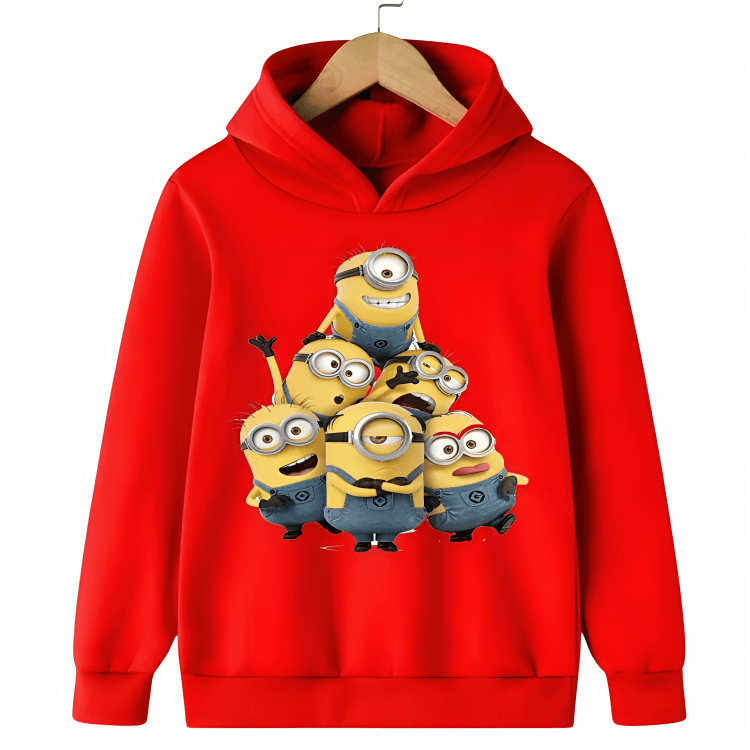 Minions Fleece Hoodie - Kin Trends