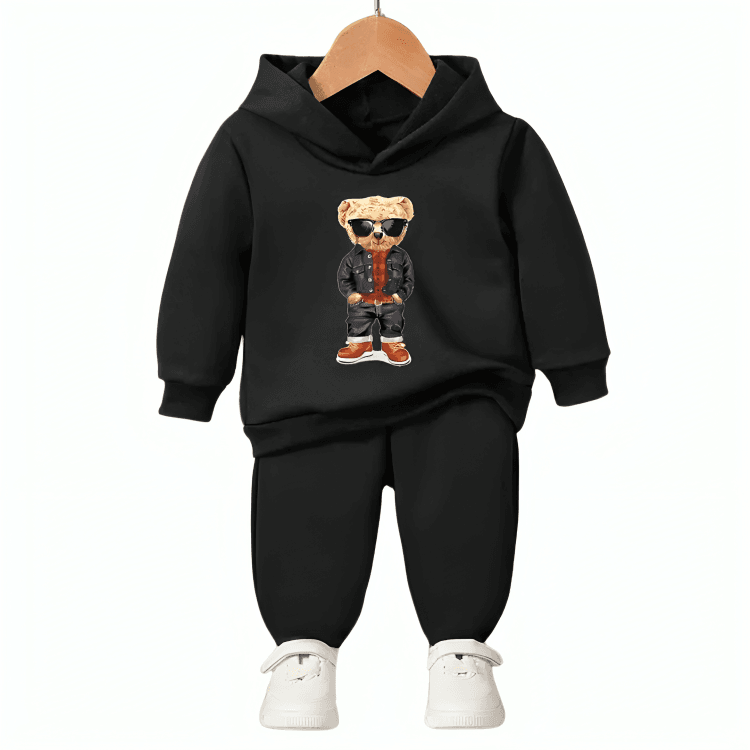 Cool Boss Fleece Hoodie Tracksuit - Kin Trends
