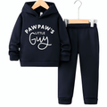 Pawpaw's Little Guy Hoodie Tracksuit - Kin Trends