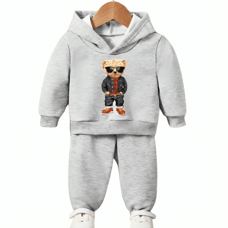 Cool Boss Fleece Hoodie Tracksuit - Kin Trends