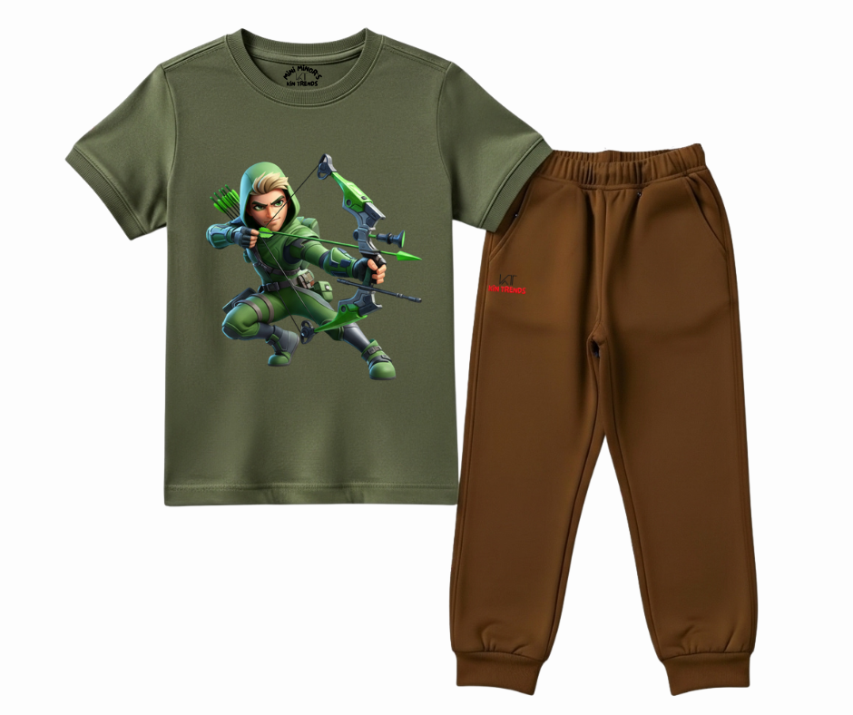 Green Archer Summer Tracksuit