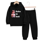 Baba Ki Doll Hoodie Tracksuit (Premium)