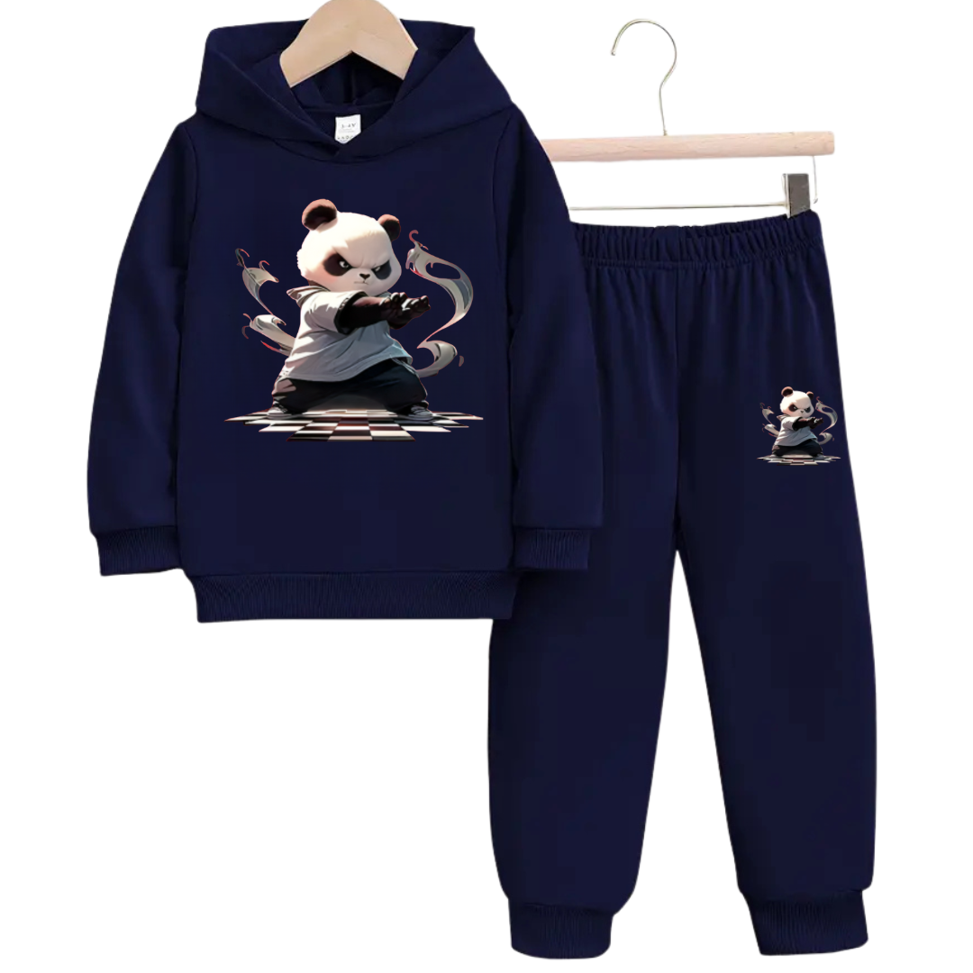 Kung Fu Panda Hoodie Tracksuit