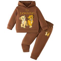 Cute Lion King Hoodie Tracksuit