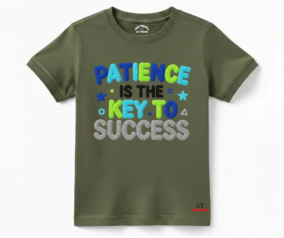 Premium Patience Tee (Not Embroidered) - Kin Trends